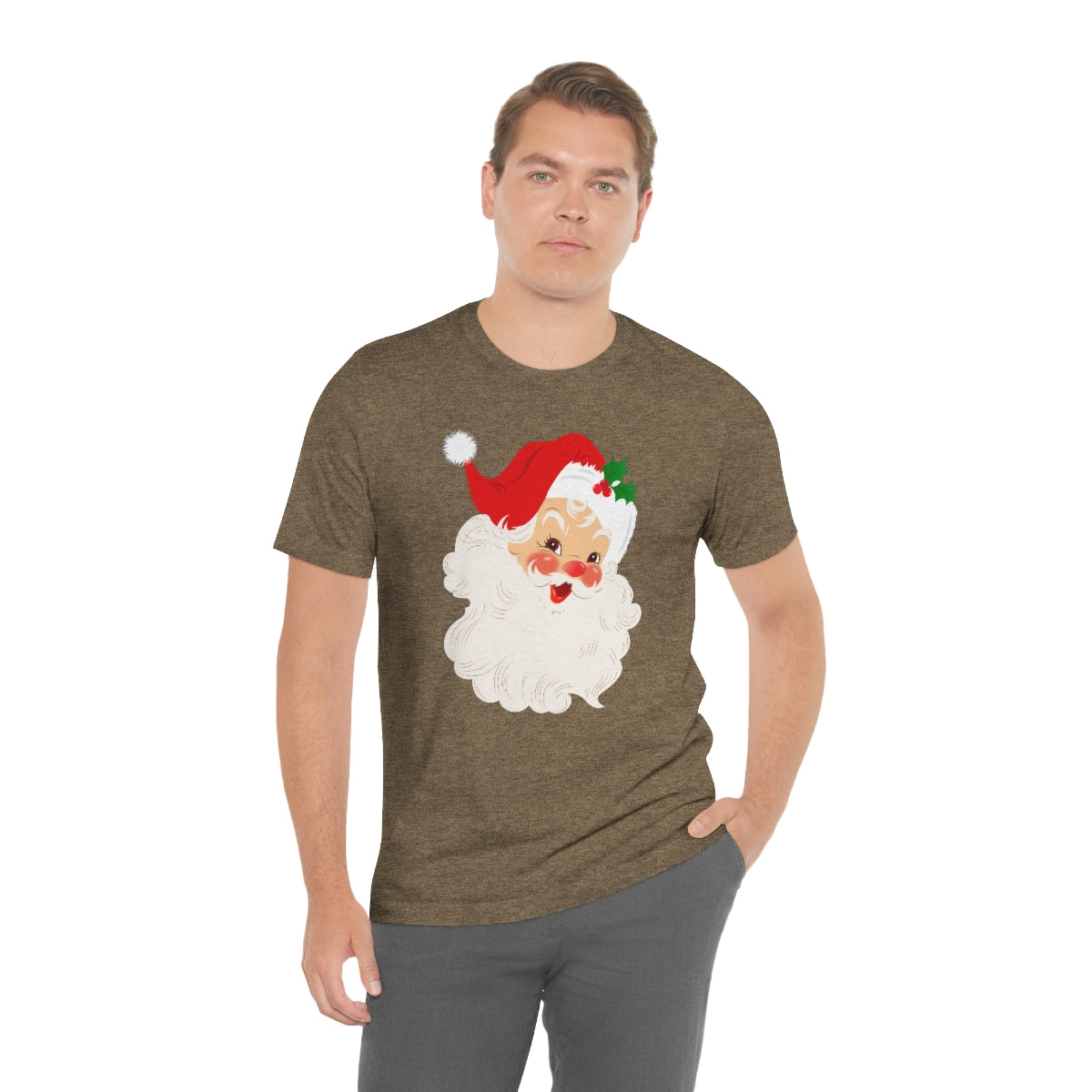 Vintage Santa Claus Saint Nick Retro Christmas Tshirt