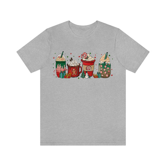 Peppermint Christmas Coffee Cup Tshirt