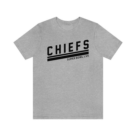 Chiefs Football Super Bowl LVII Football Short Sleeve Tshirt