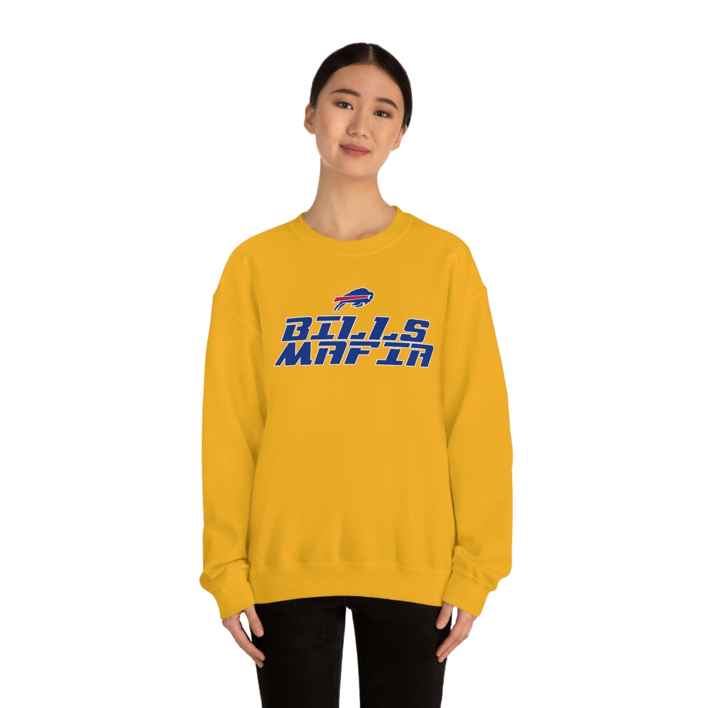 Buffalo Bills Football Bills Mafia NFL Redzone Font Crewneck Sweatshirt