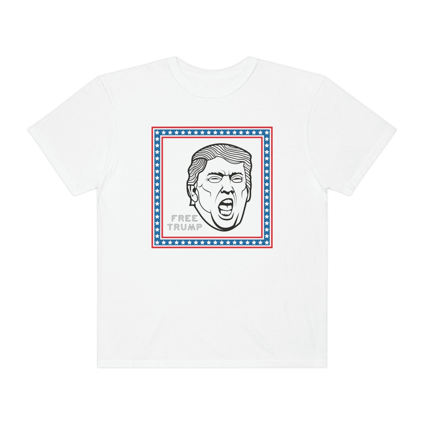 Free Trump Stamp Style Tshirt