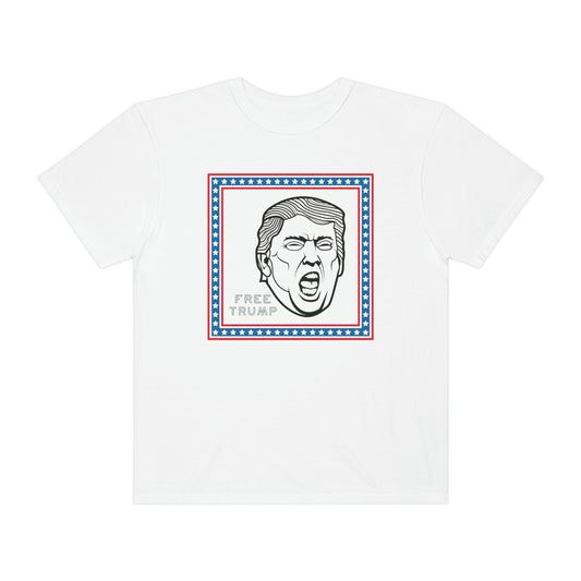 Free Trump Stamp Style Tshirt