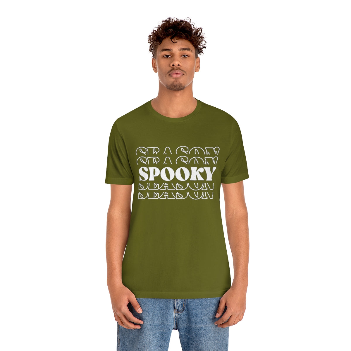 Spooky Season Bold Letters Unisex Jersey Short Sleeve Tee