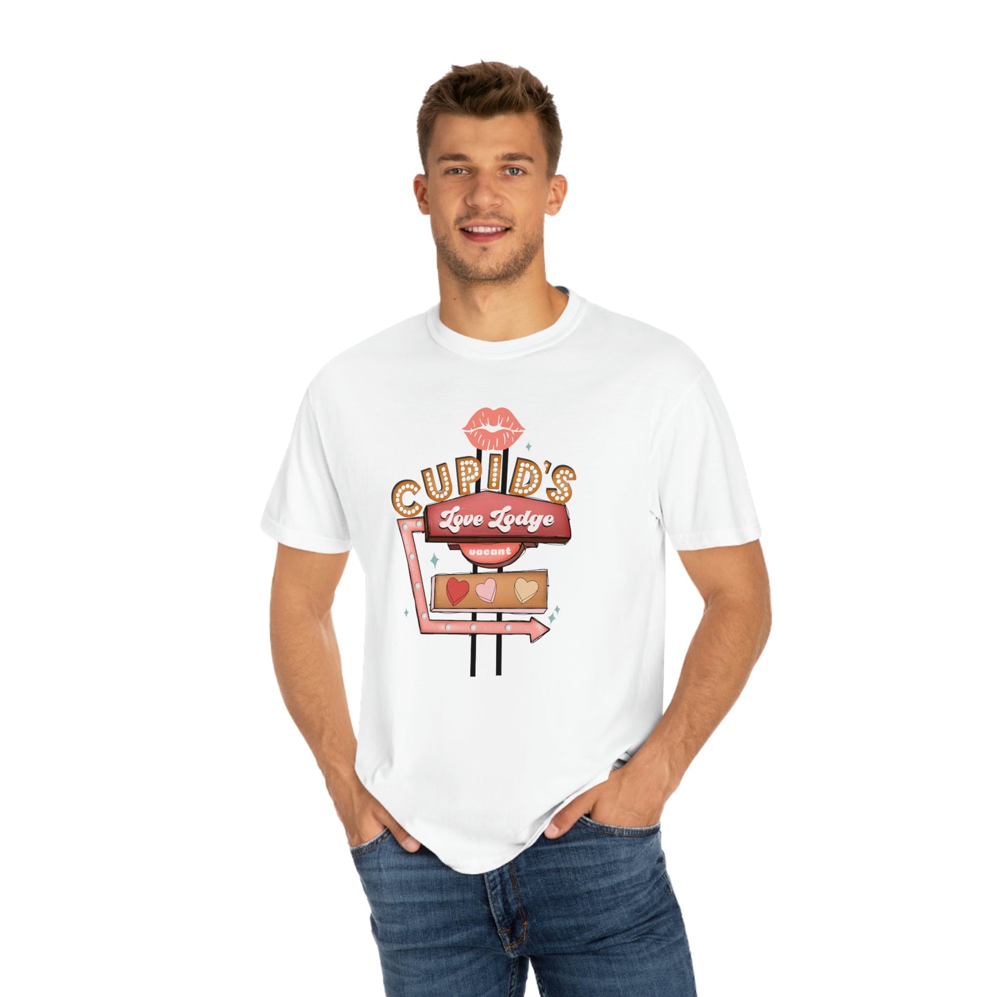 Cupids Love Lounge Valentines Day Tshirt