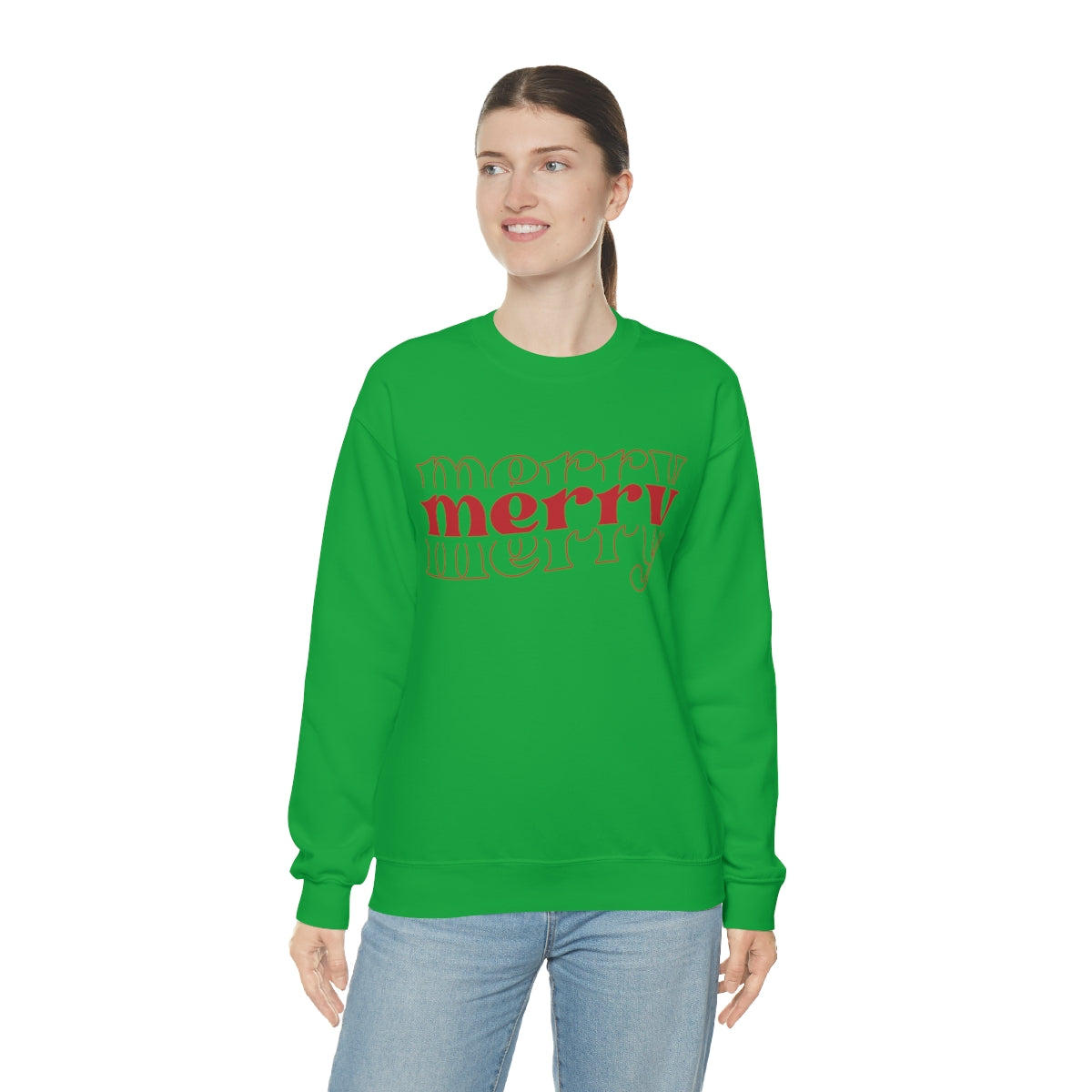 Merry Merry Merry Christmas Sweatshirt