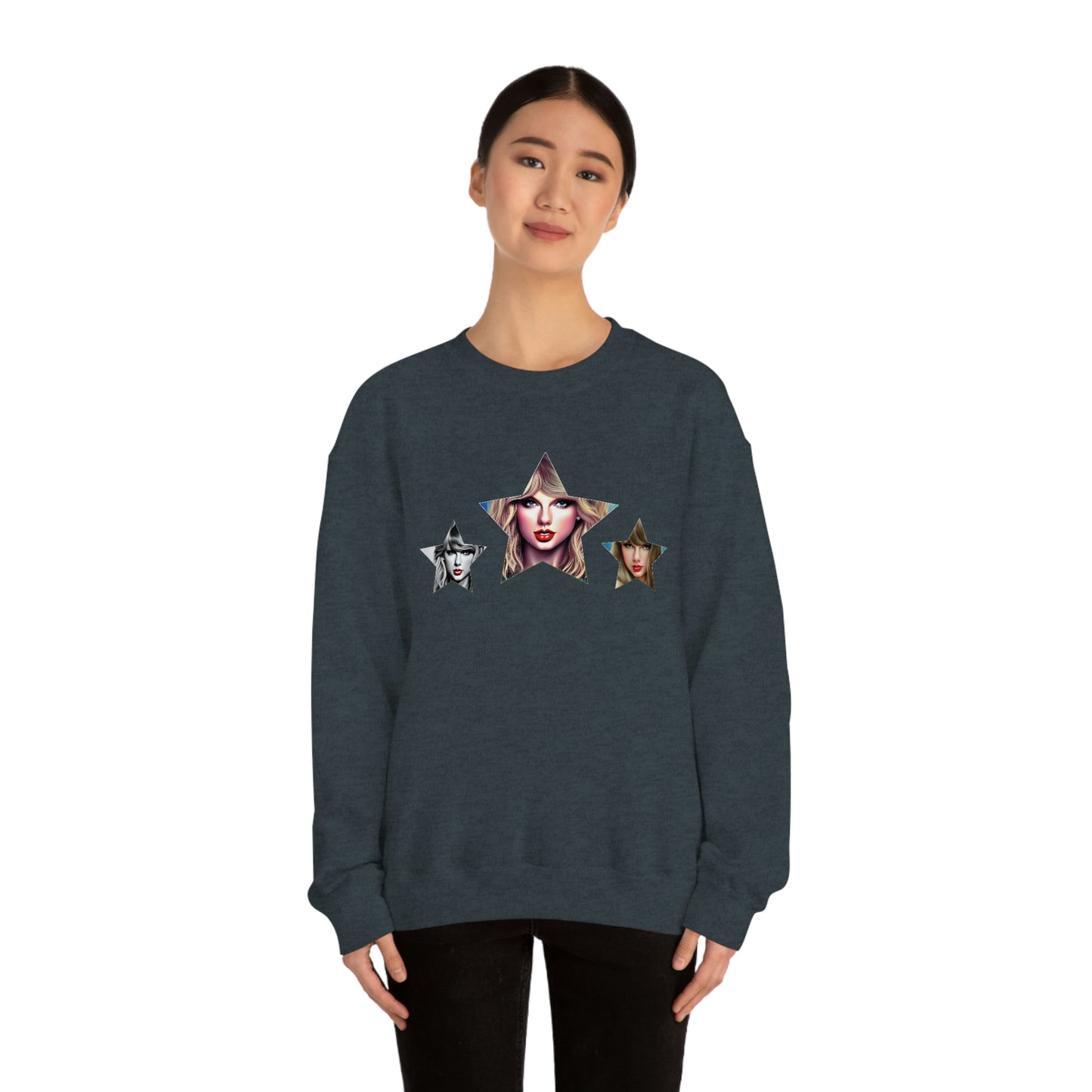 Stars Beautiful Taylor Swift T Swift Taylor Swift Merch Fan Swifty Gift Crewneck Sweatshirt