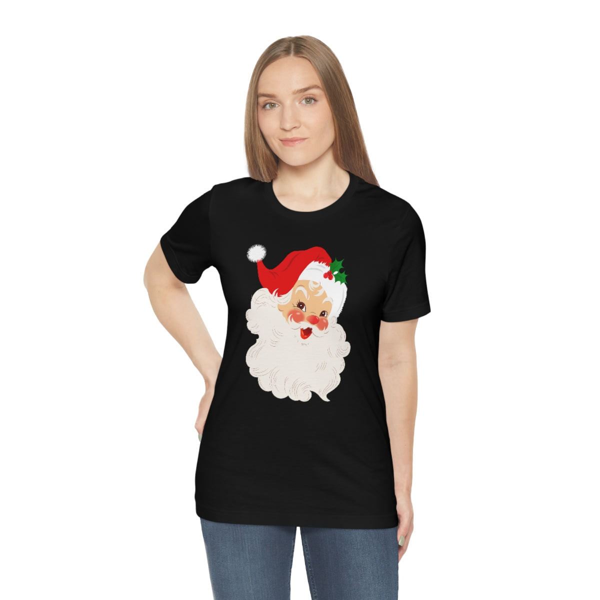 Vintage Santa Claus Saint Nick Retro Christmas Tshirt