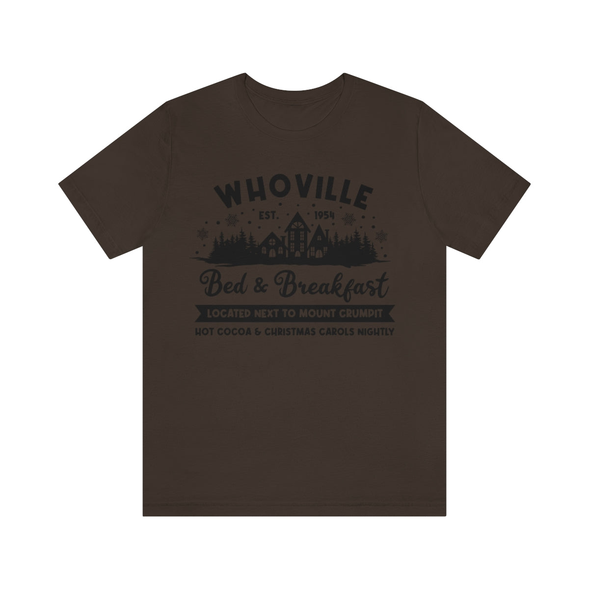 Whoville Bed & Breakfast Cute Christmas Holiday Tshirt