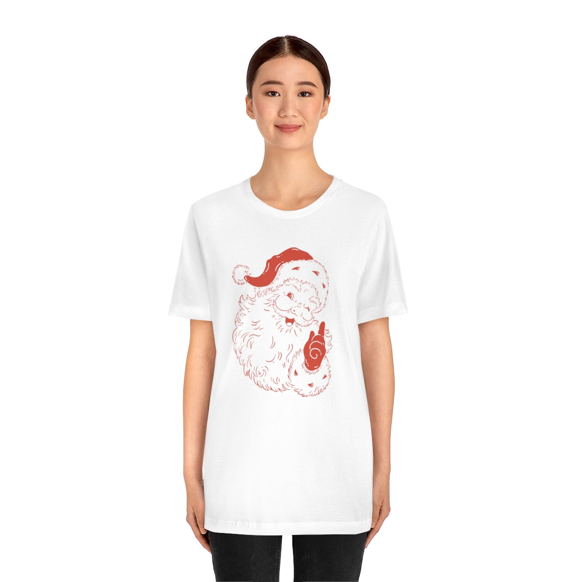 Retro Santa Kris Kringle Christmas Tshirt