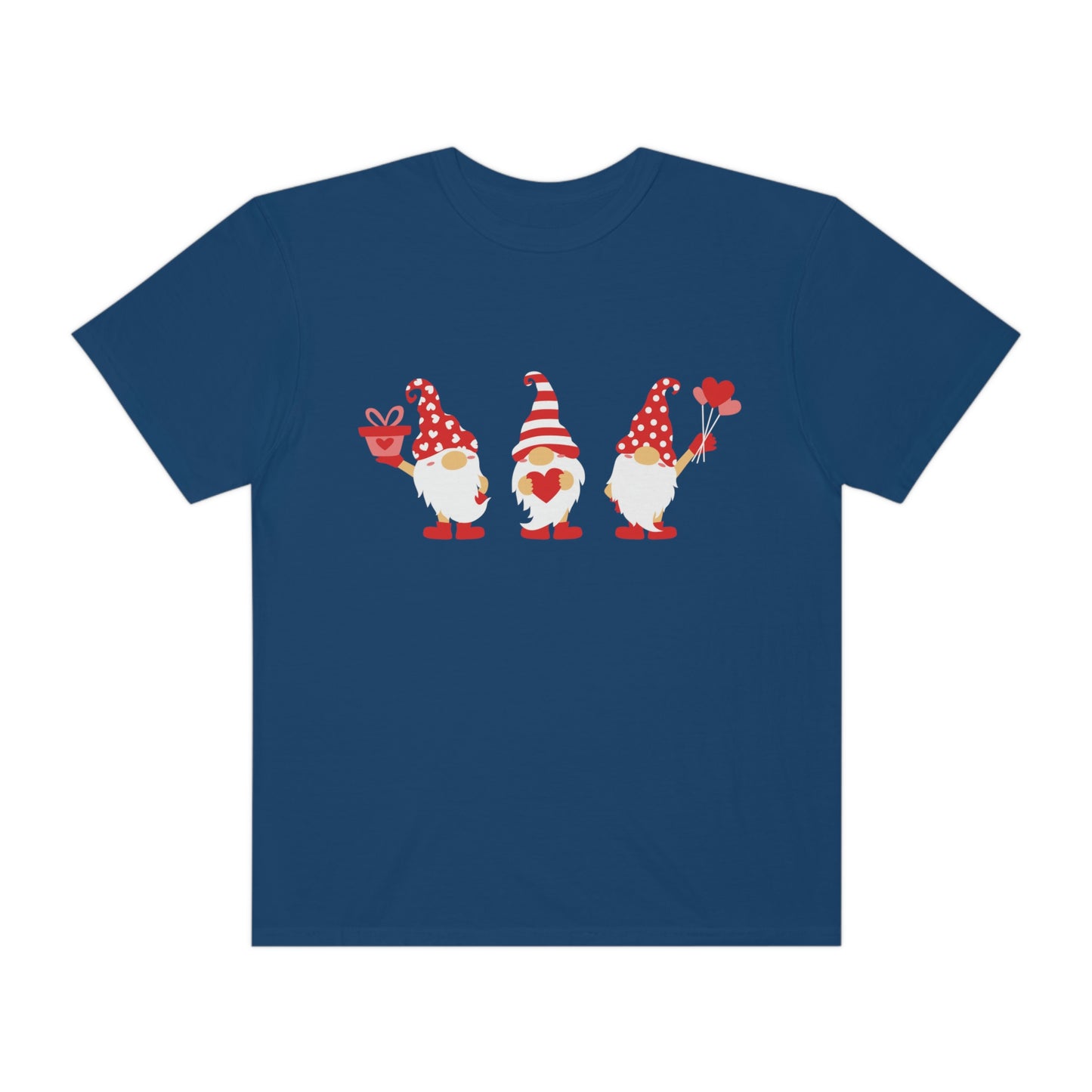 Cute Three Love Gnomes Valentines Day Tshirt