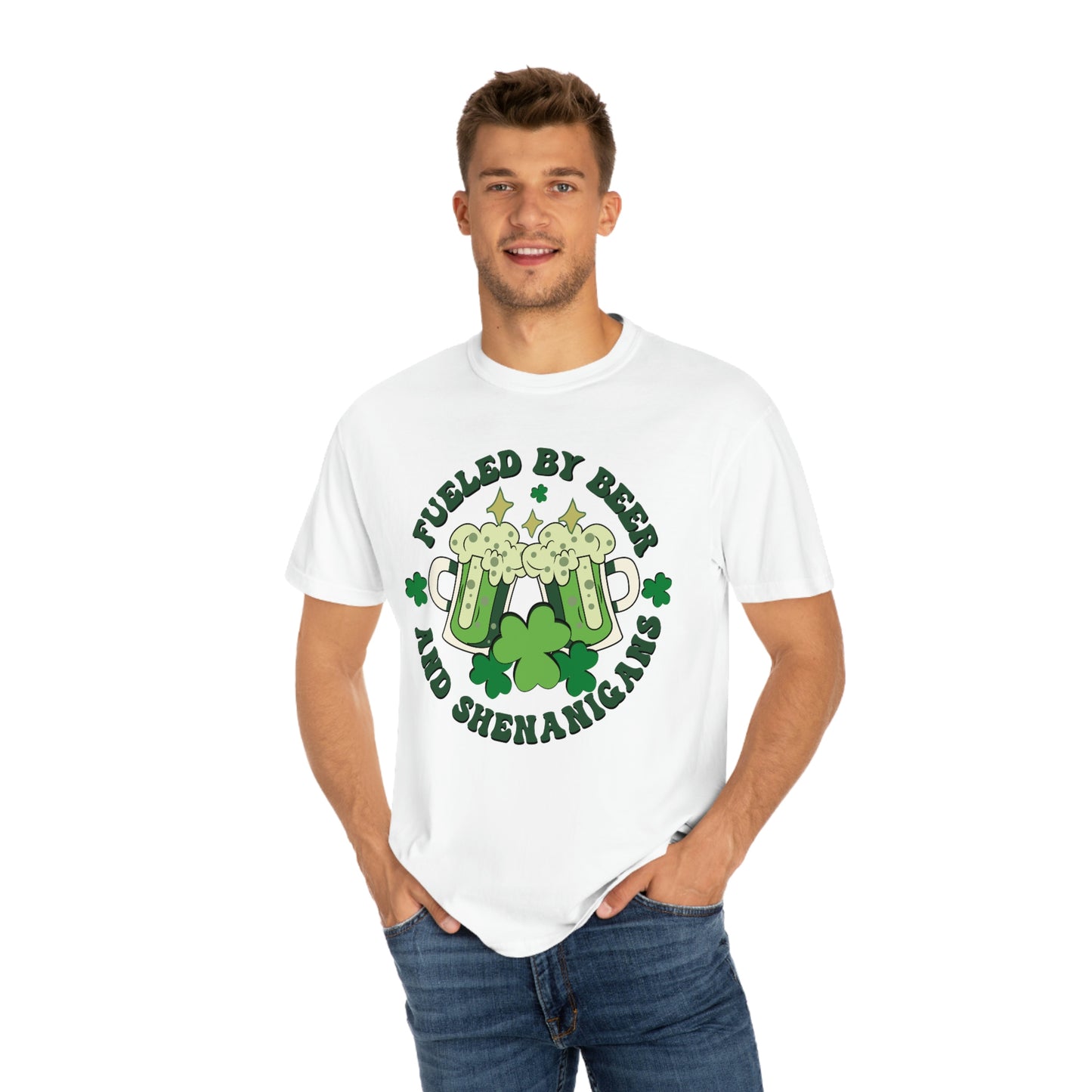 Fueled By Beer & Shenanigans St. Patrick's Day Tshirt