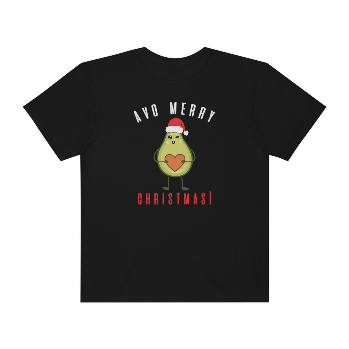 Avo Merry Christmas Avocado Vegan Christmas Tshirt