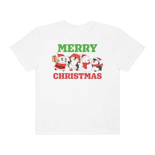 Merry Christmas Cheerful Penguins Holiday Xmas TShirt