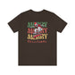 Merry Christmas Skeleton Skateboarding Retro Christmas Tshirt