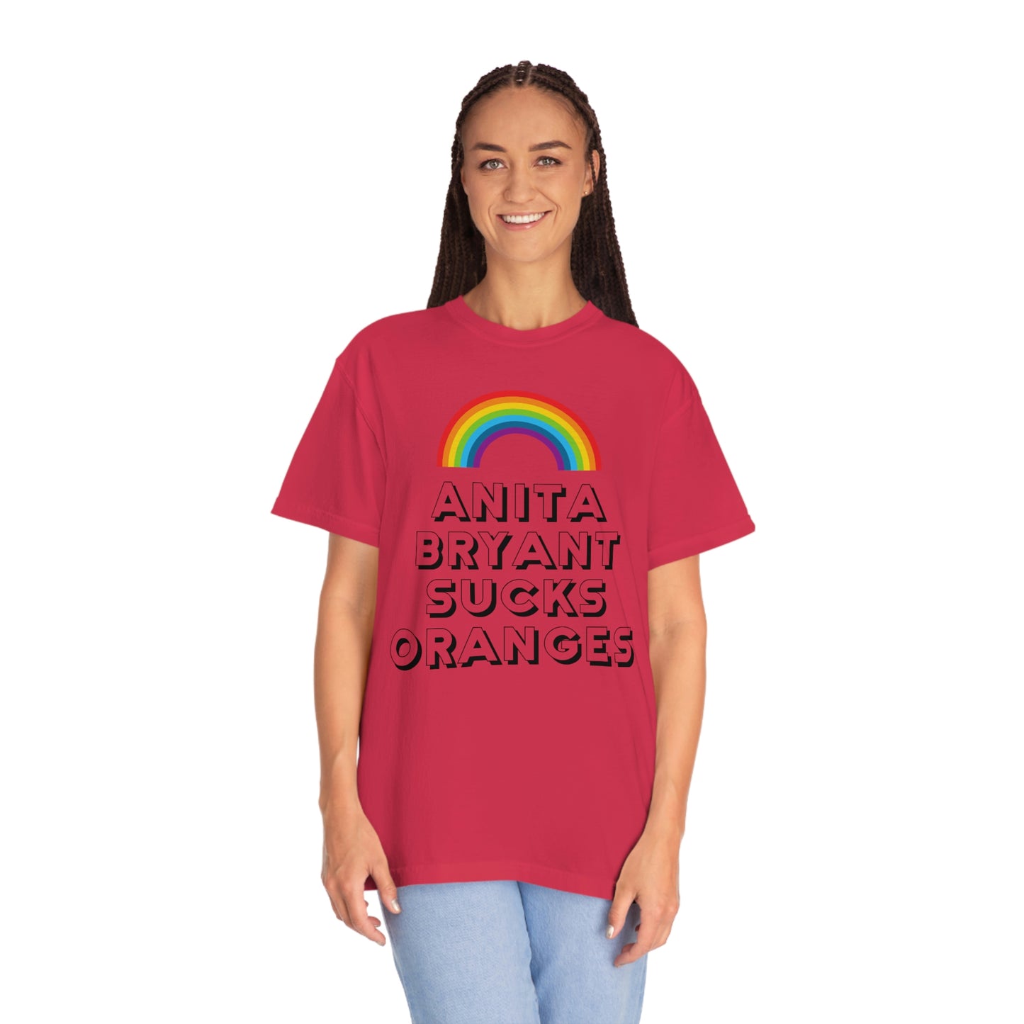 Anita Bryant Sucks Oranges Rainbow Gay Pride Gay Rights Tshirt