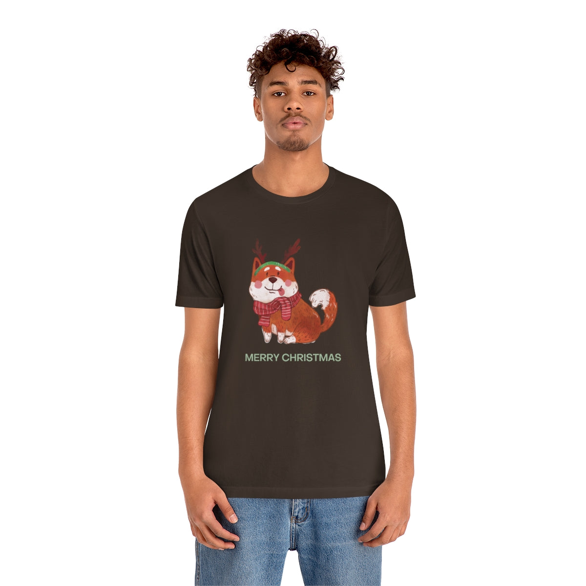 Christmas Corgi Design Tshirt