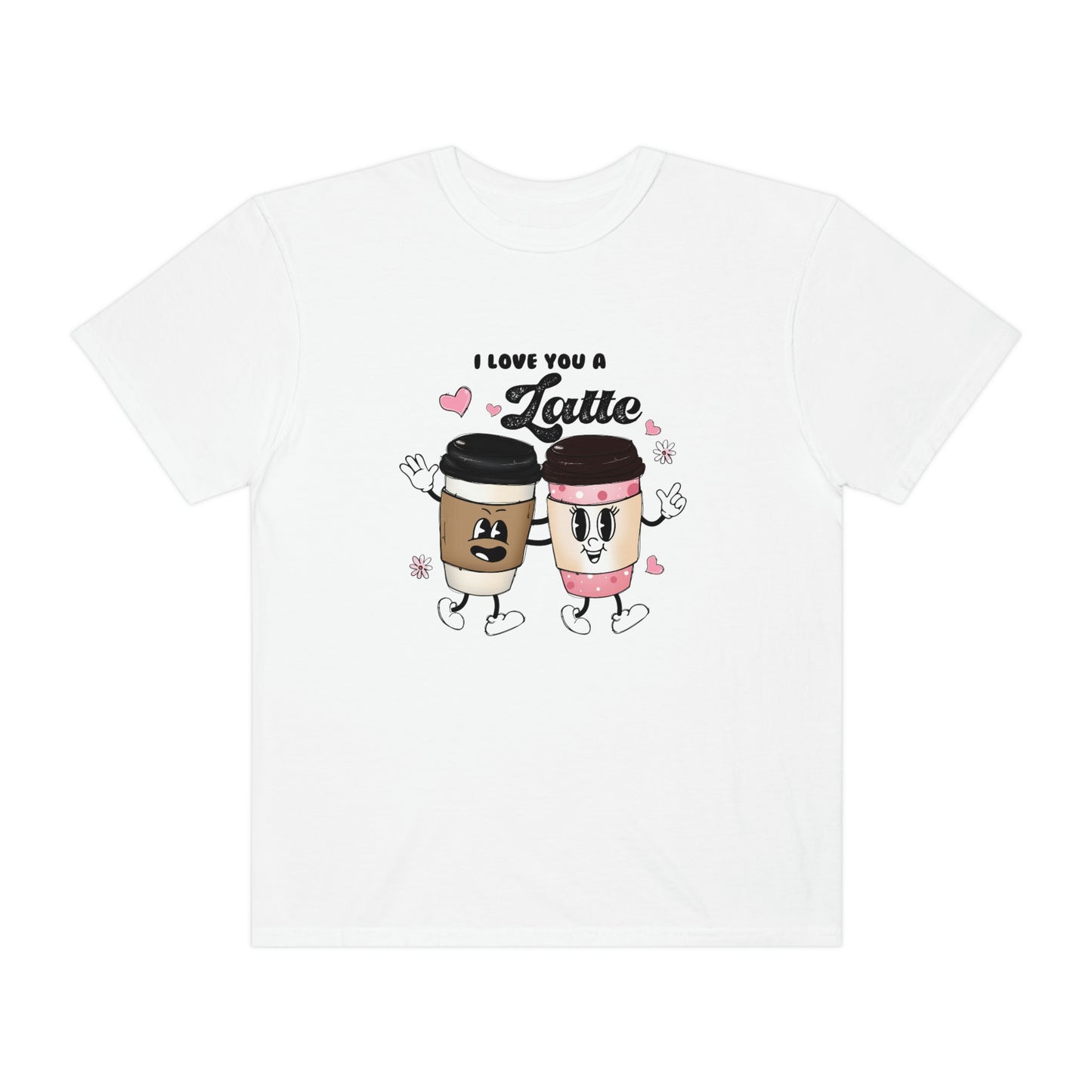 I Love You a Latte Premium Valentines Day Tshirt