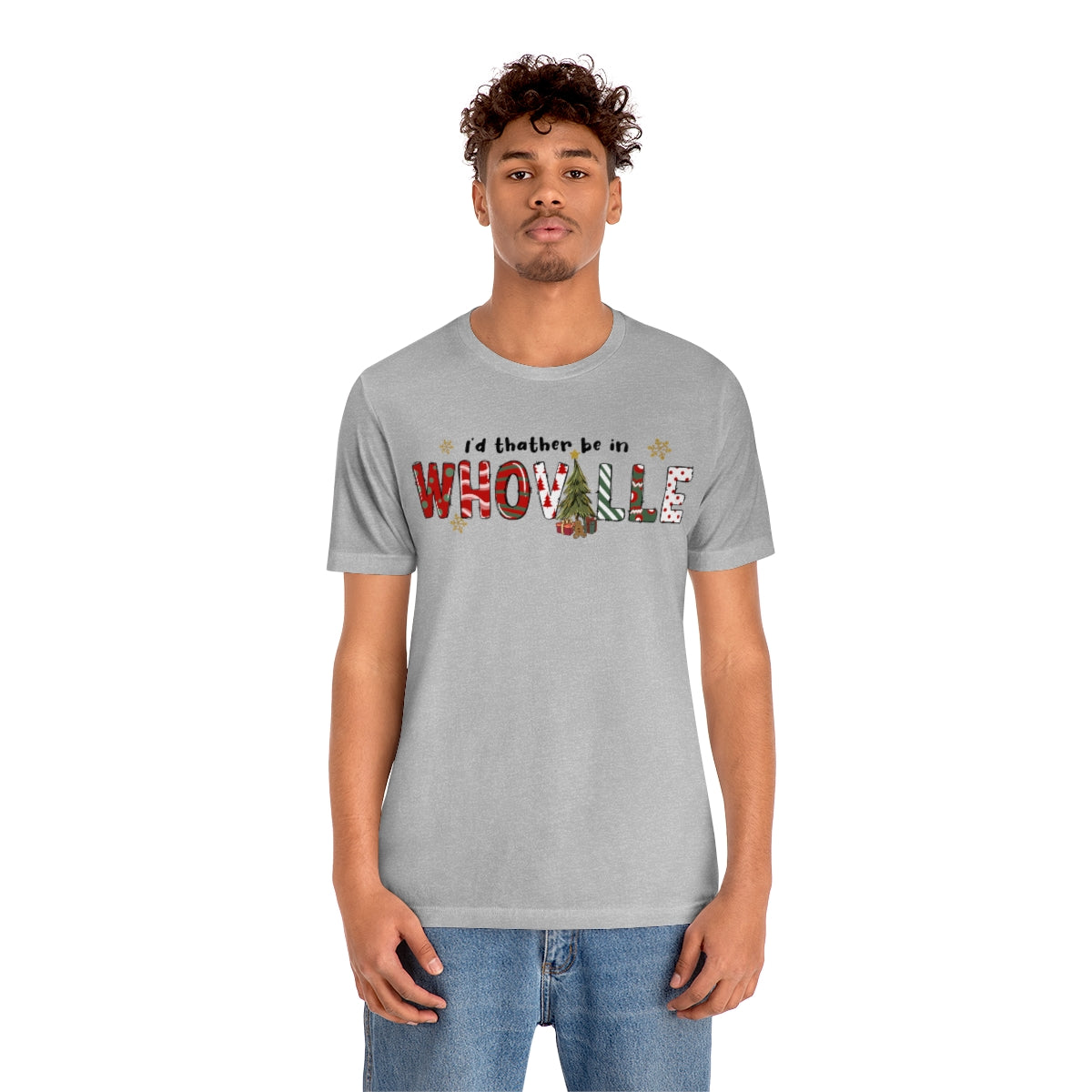 I'd Rather Be In Whoville Cute Christmas Holiday Tshirt