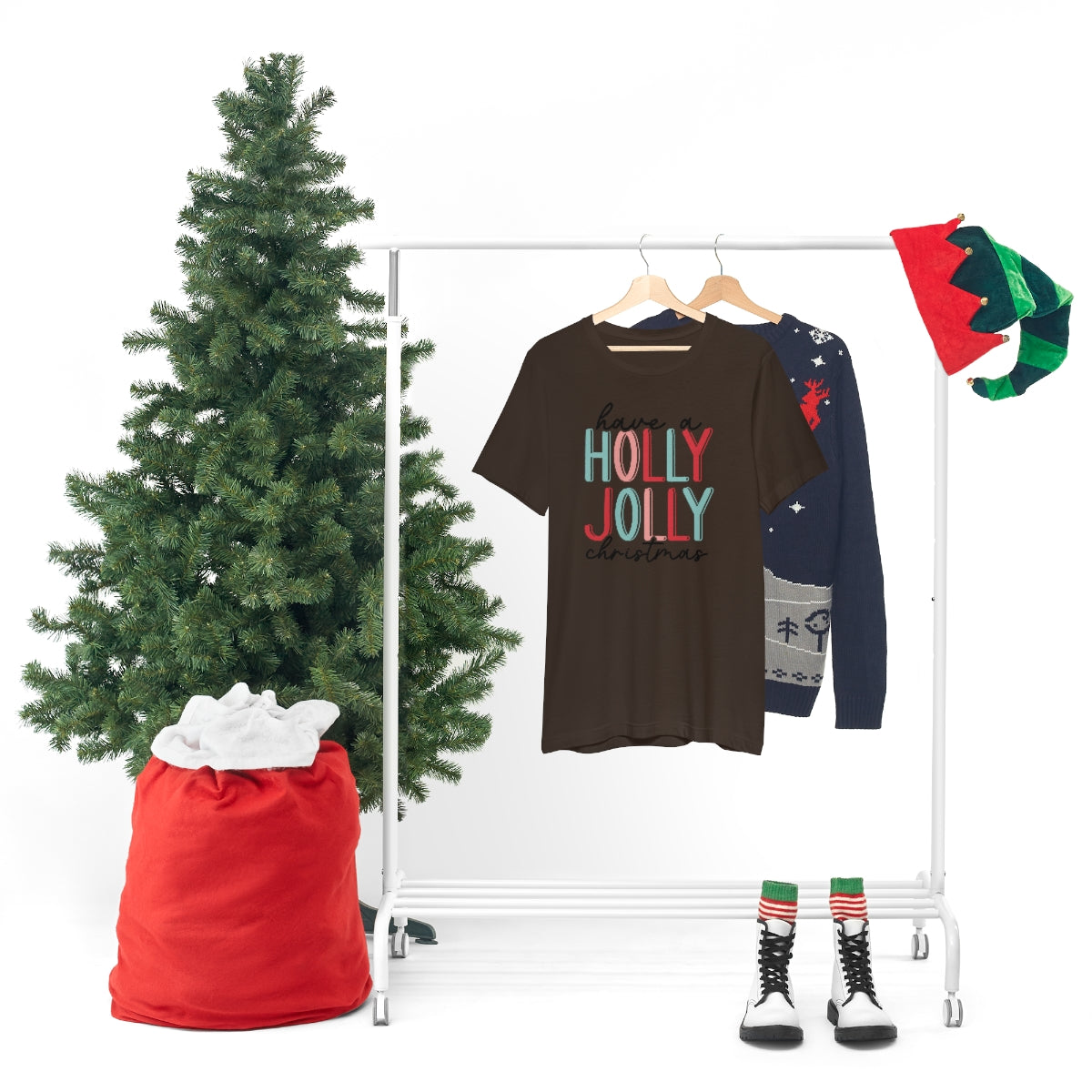 Have a Holly Jolly Christmas Cute Xmas Holiday Tshirt