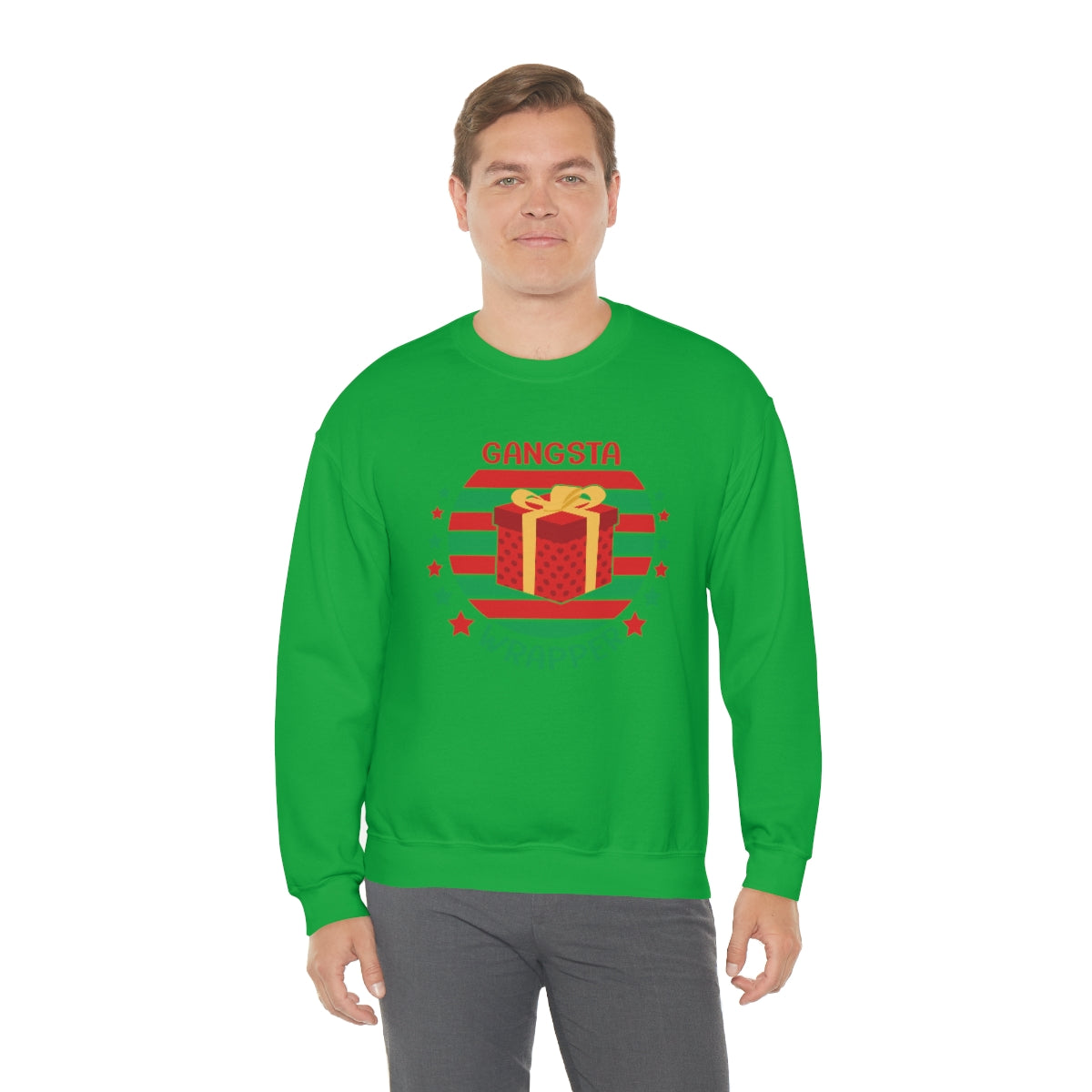 Gangsta Wrapper Cute Funny Christmas Sweatshirt