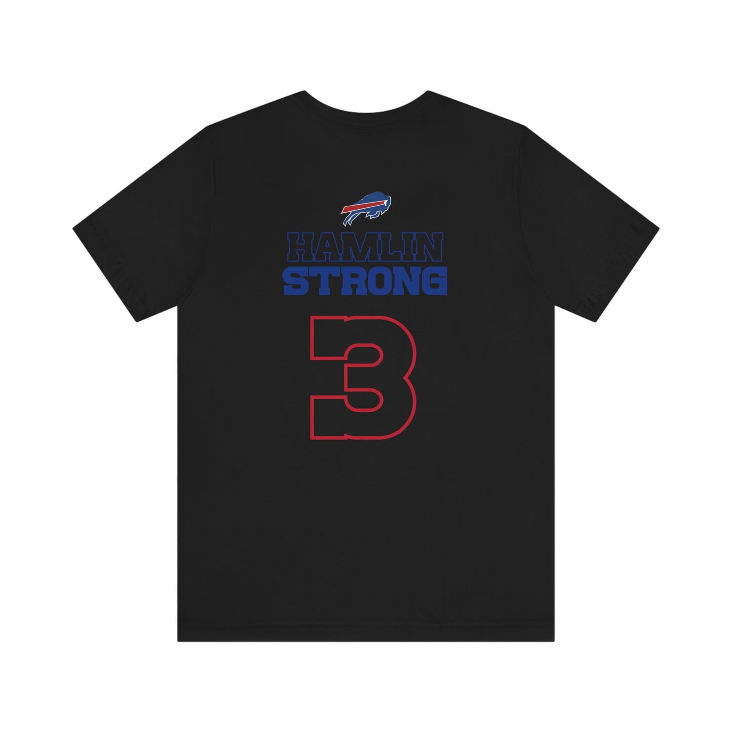 Did We Win Hamlin Strong Open Red #3 Buffalo Bills Tshirt