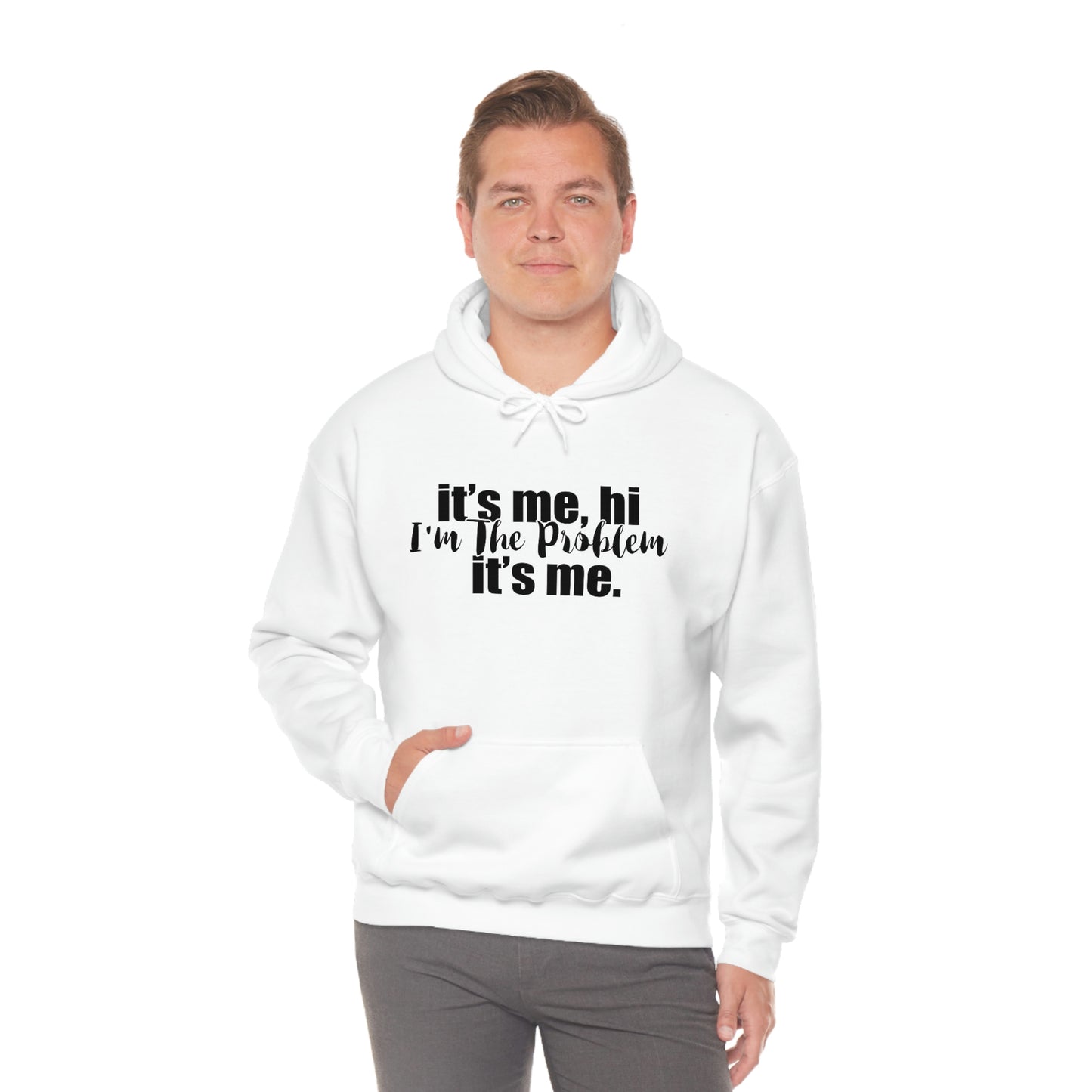 Its Me, Hi, I'm the Problem it's Me, T Swift Taylor Swift Merch Fan Gift Hooded Sweatshirt