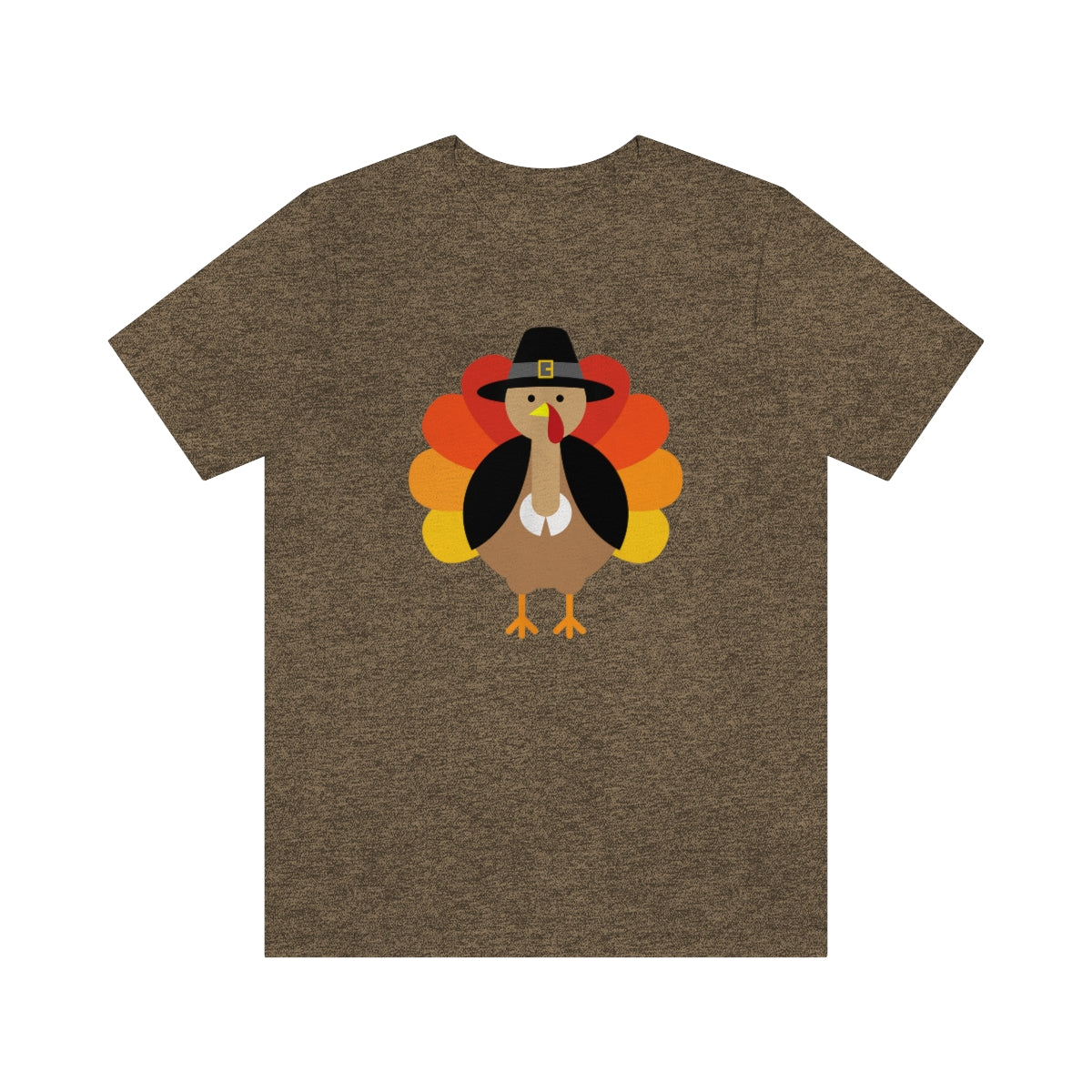 Bold Turkey Thanksgiving Tshirt Design | Thanksgiving TShirt | Thanksgiving T-Shirt | Thanksgiving Teeshirt Design on Unisex Jersey Short Sleeve Tee