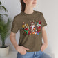Cute Sloth Christmas Coffee Cup Xmas Tshirt