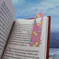 Retro Cute Conversation Heart Valentines Day Rainbow Bookmark