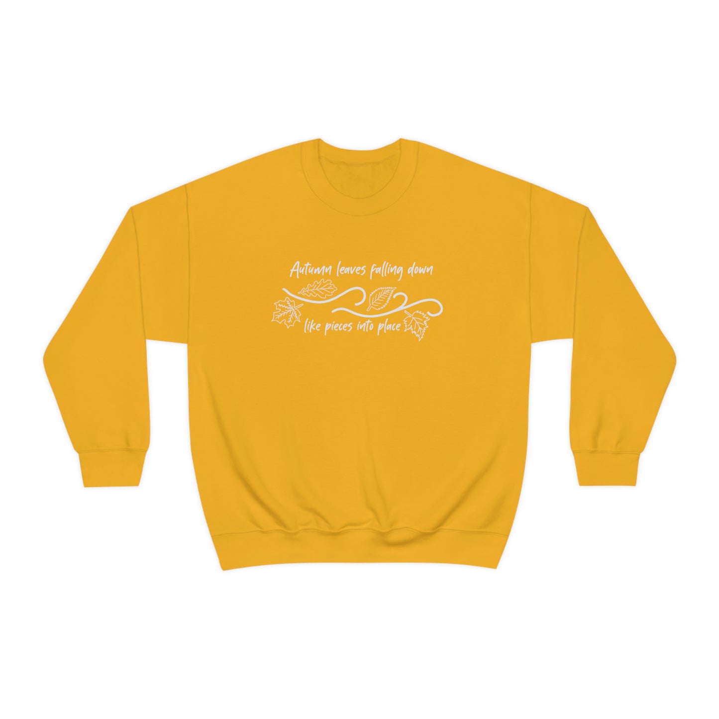 Autumn Leaves Falling Down Taylor Swift Song T Swift Taylor Swift Merch Fan Swifty Gift Crewneck Sweatshirt