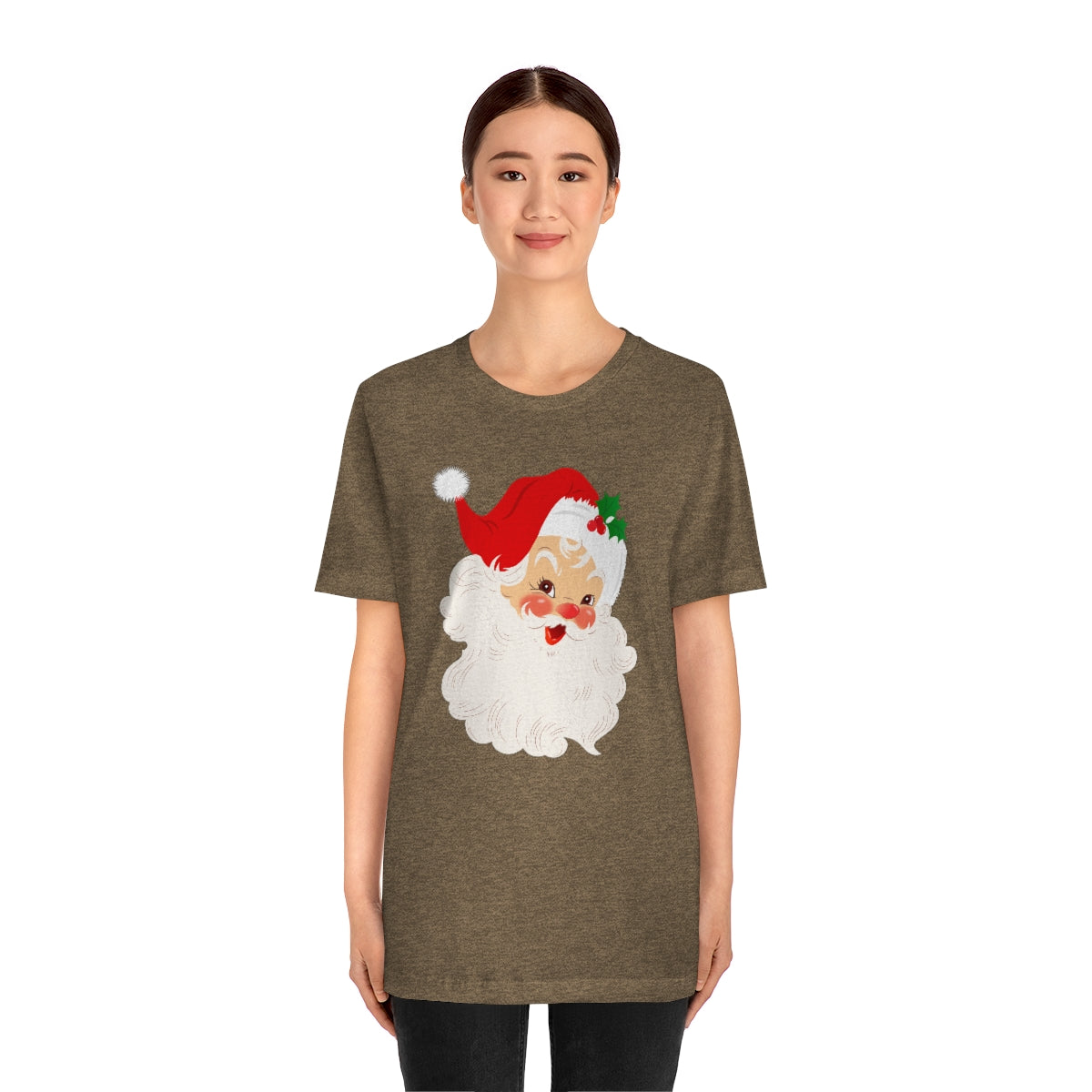 Vintage Santa Claus Saint Nick Retro Christmas Tshirt