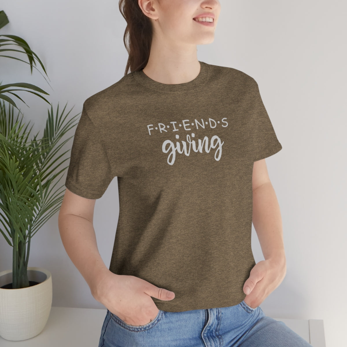 Friendsgiving Friends Style Thanksgiving Tshirt