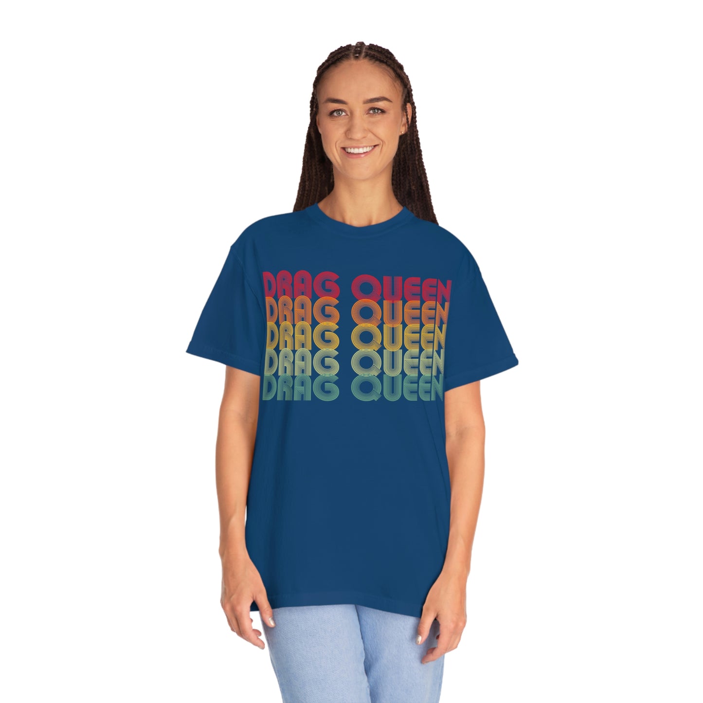 Retro Rainbow Drag Queen Tshirt