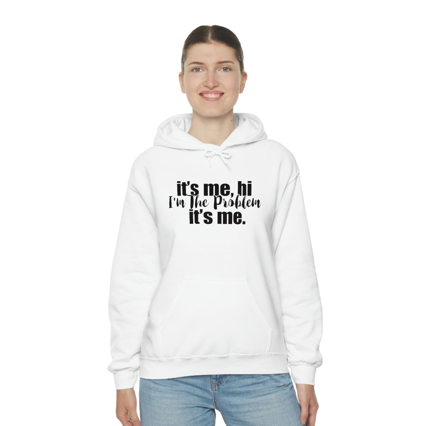 Its Me, Hi, I'm the Problem it's Me, T Swift Taylor Swift Merch Fan Gift Hooded Sweatshirt