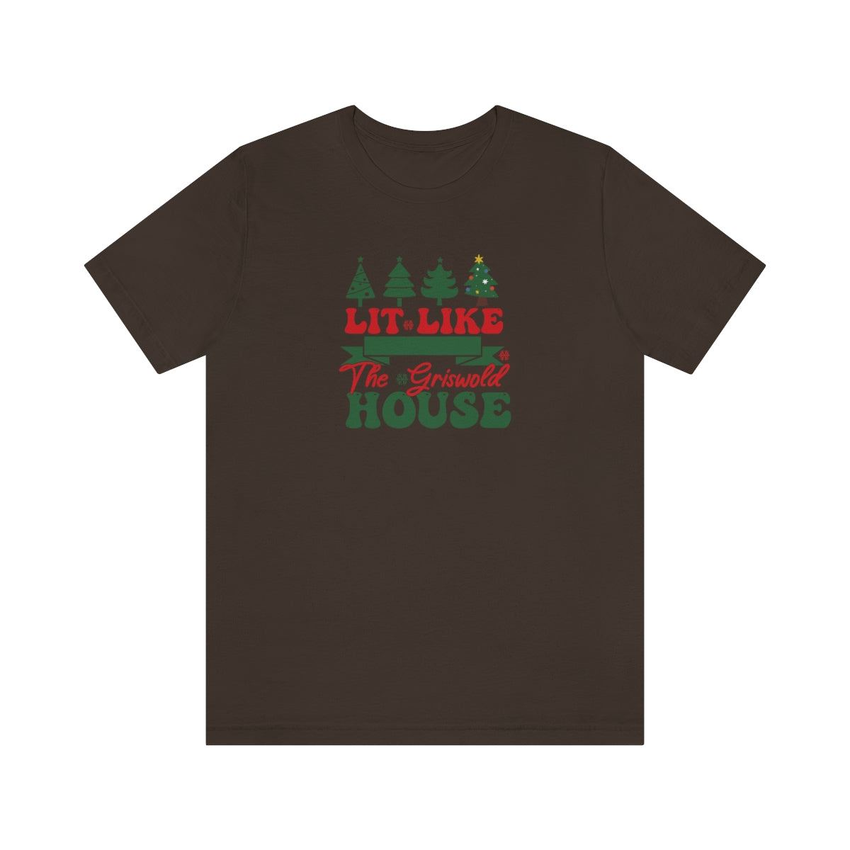 Lit Like the Griswold House Funny Christmas TShirt