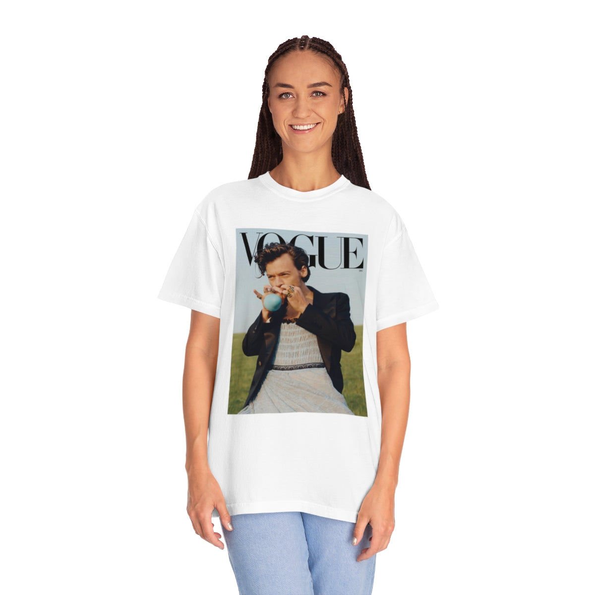 Harry Styles Theme Vogue Cover Music TShirt