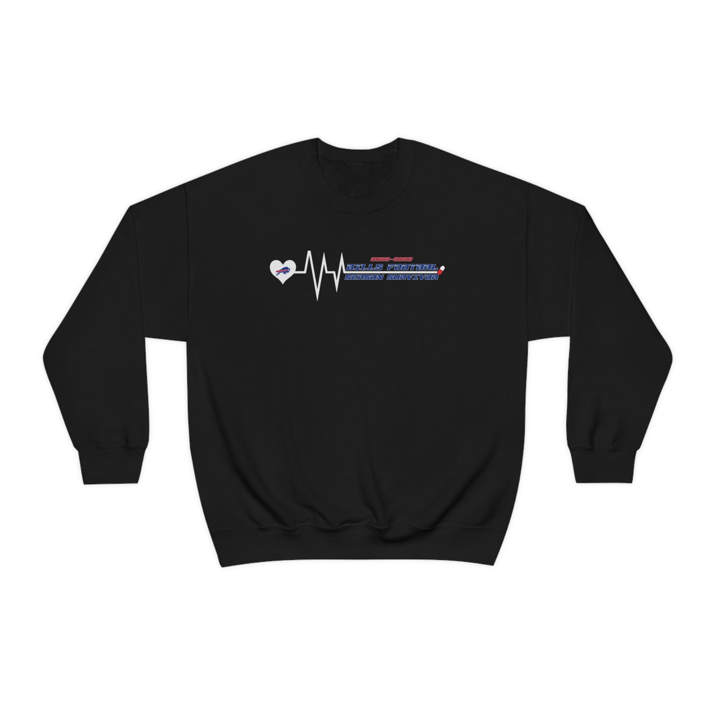 2022-2023 Buffalo Bills Football Season Survivor Bills Mafia Football Crewneck Sweatshirt