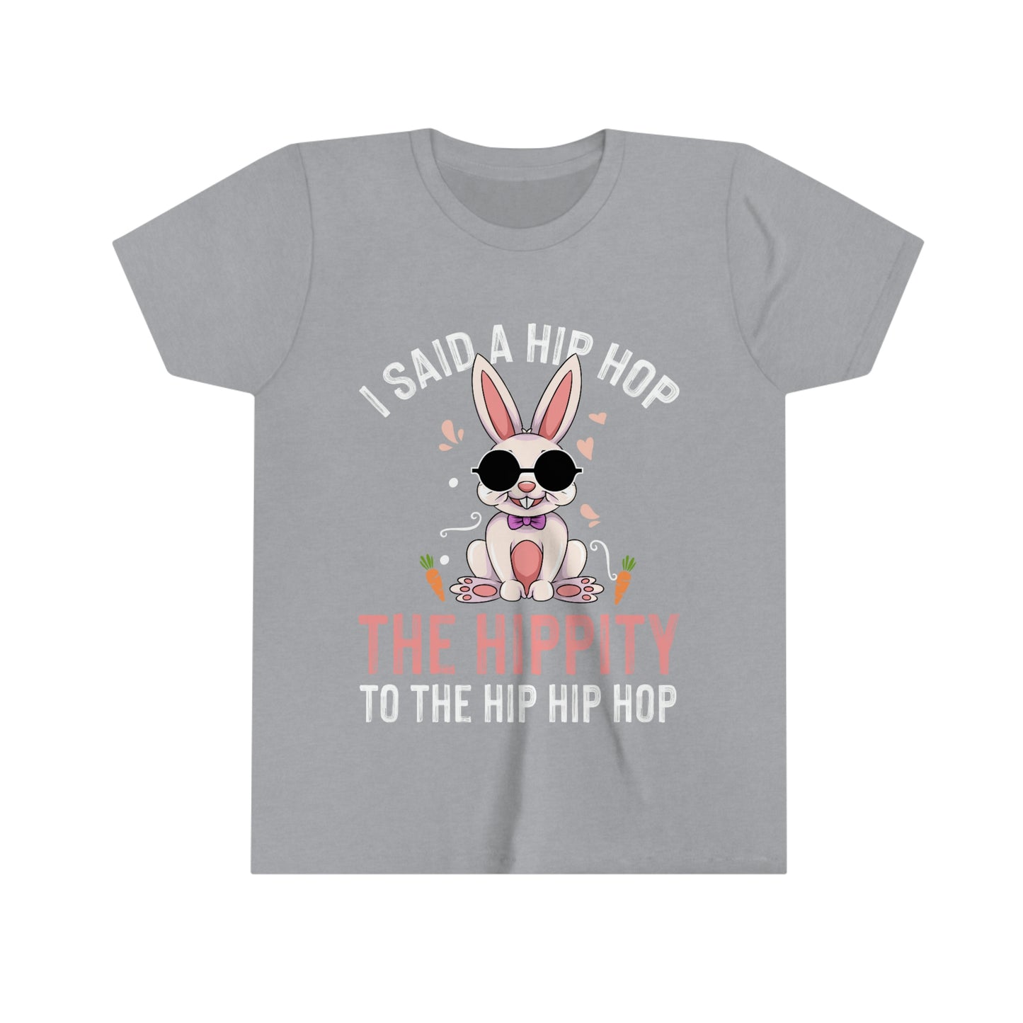 Boys Cool Hip Hop Bunny Themed Easter Tshirt