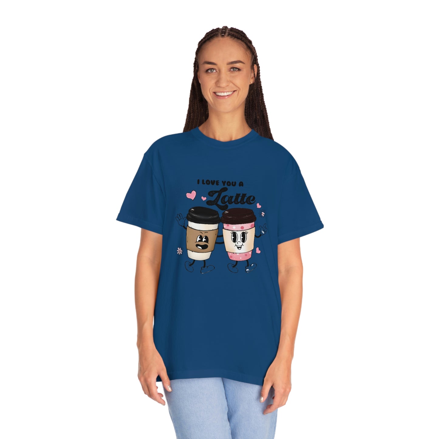 I Love You a Latte Premium Valentines Day Tshirt