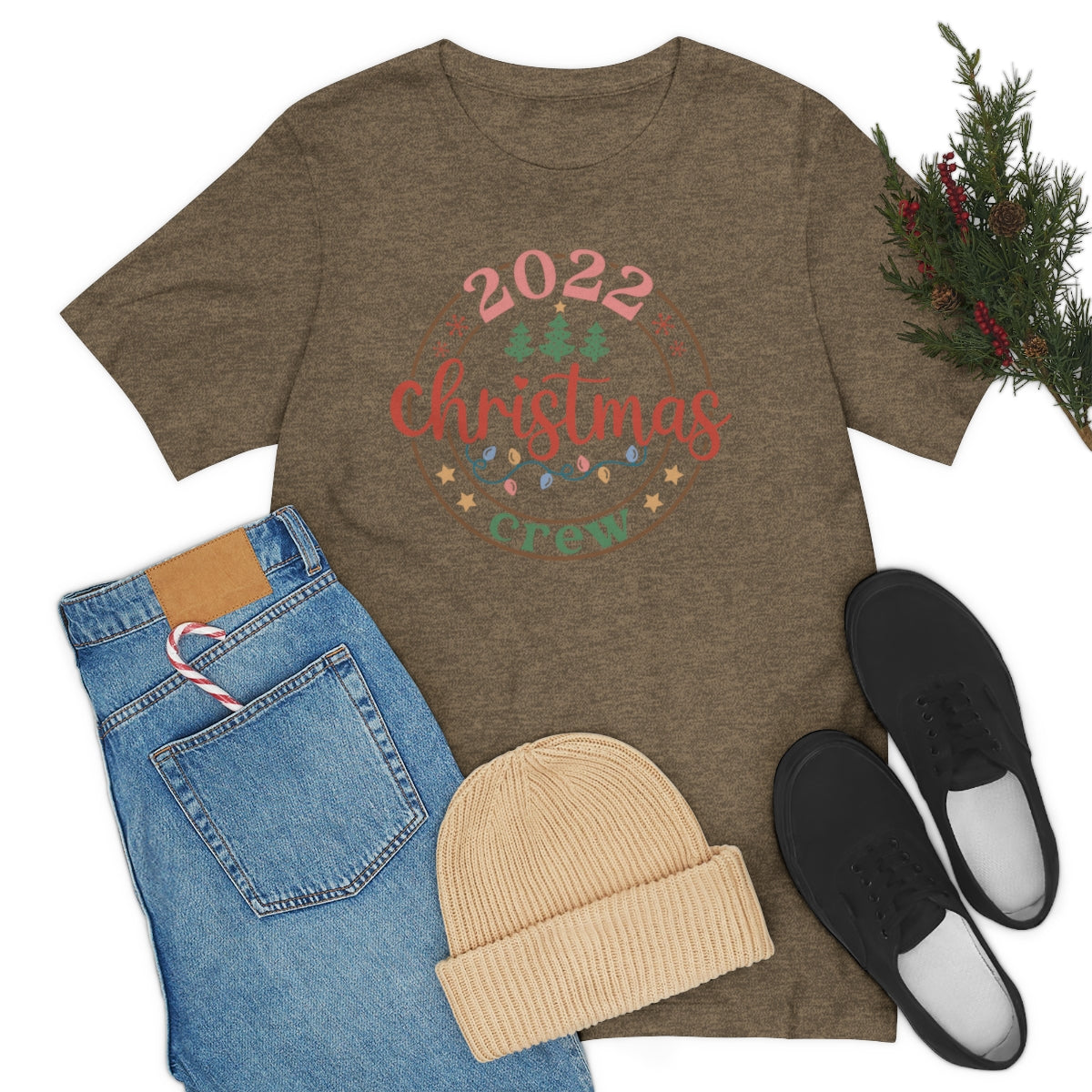 2022 Christmas Crew Family Christmas Tshirt