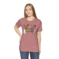 Spooky Vibes Retro Letters with Ghost TShirt, Funny Shirt, Halloween Lover Gift on Unisex Jersey Short Sleeve Tee