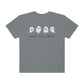 Happy Halloween Cute Ghost Tshirt Design on Unisex Garment-Dyed T-shirt