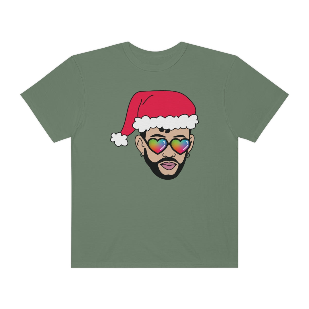 Bad Bunny Santa Christmas TeeShirt