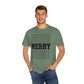 Merry Merry Merry Varsity Lettering Christmas Holiday Tshirt
