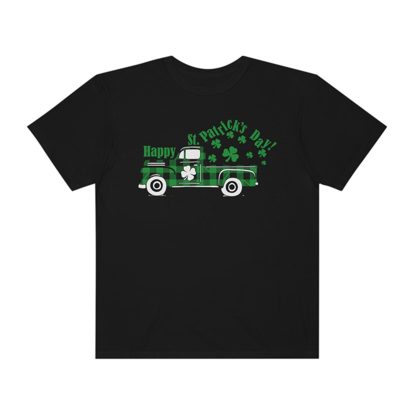 Vintage Happy St. Patrick's Day Truck Tshirt