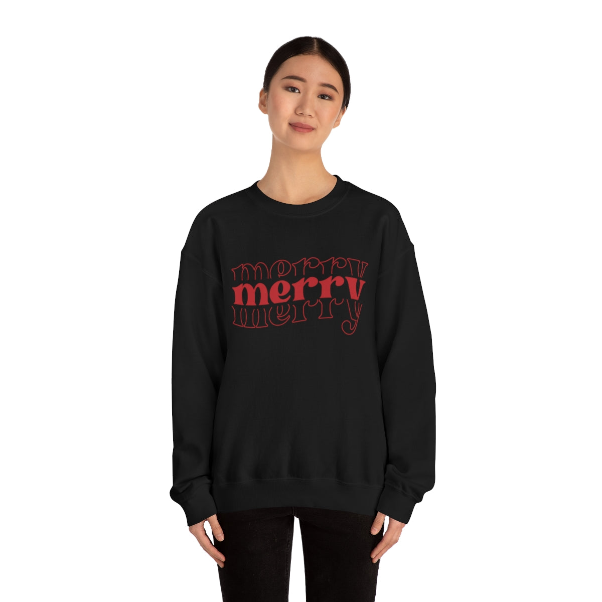 Merry Merry Merry Christmas Sweatshirt