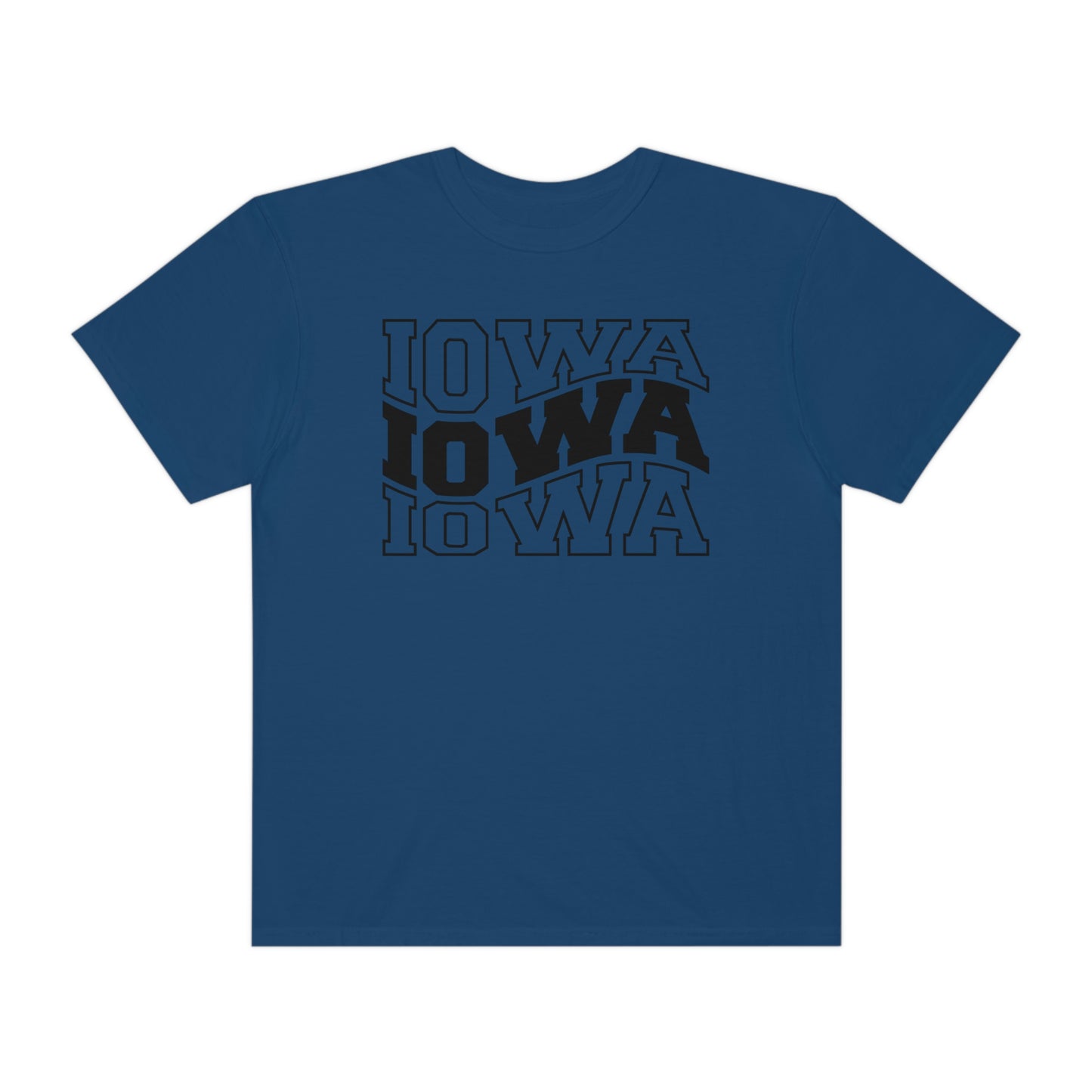 Iowa Vintage Style Font Iowa Final Four Tshirt