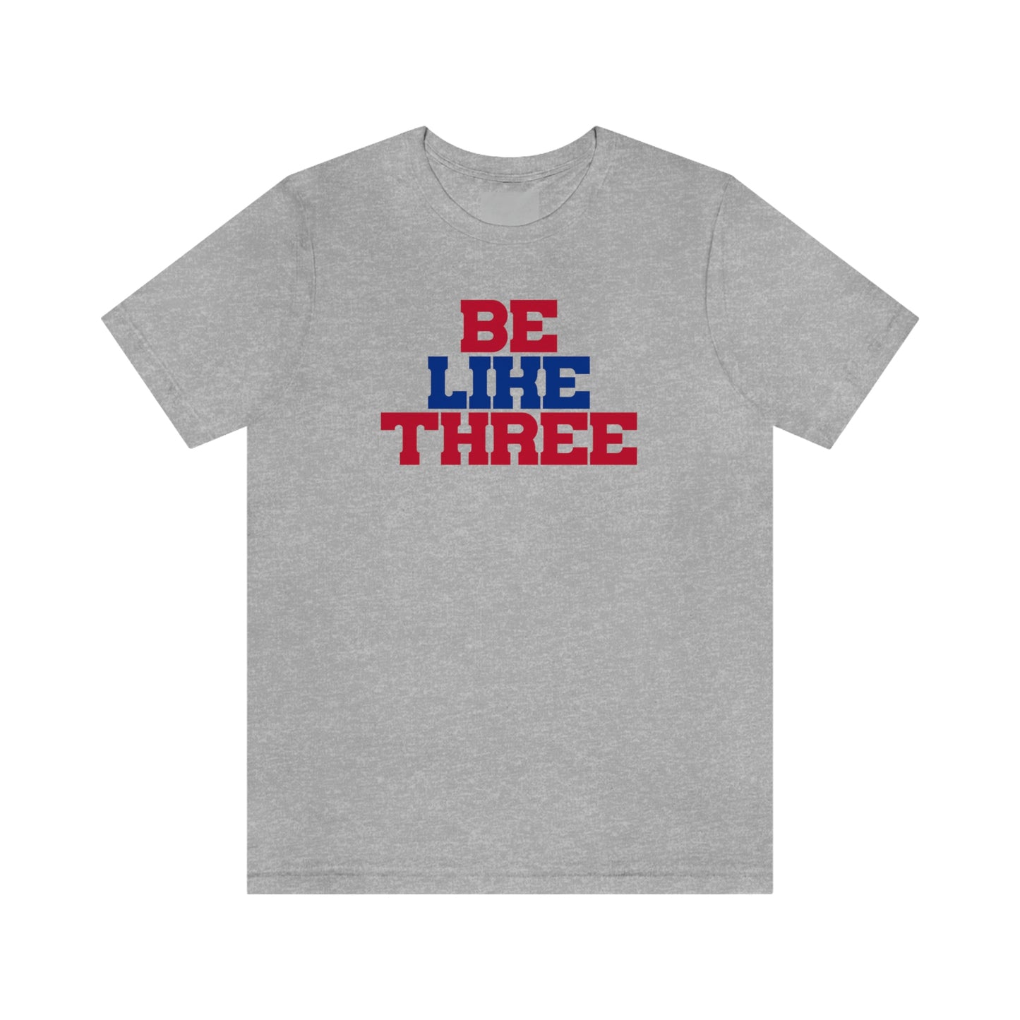 Be Like Three Hamlin Strong Solid #3 Red Buffalo Bills Tshirt