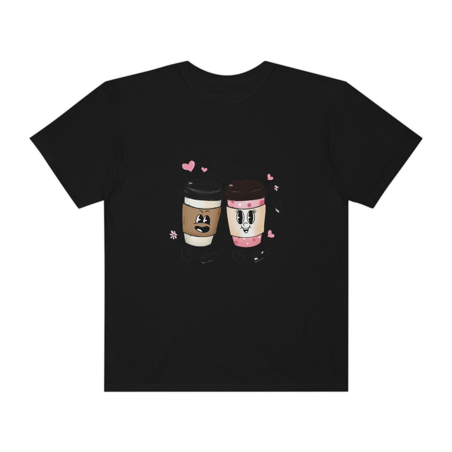 I Love You a Latte Premium Valentines Day Tshirt