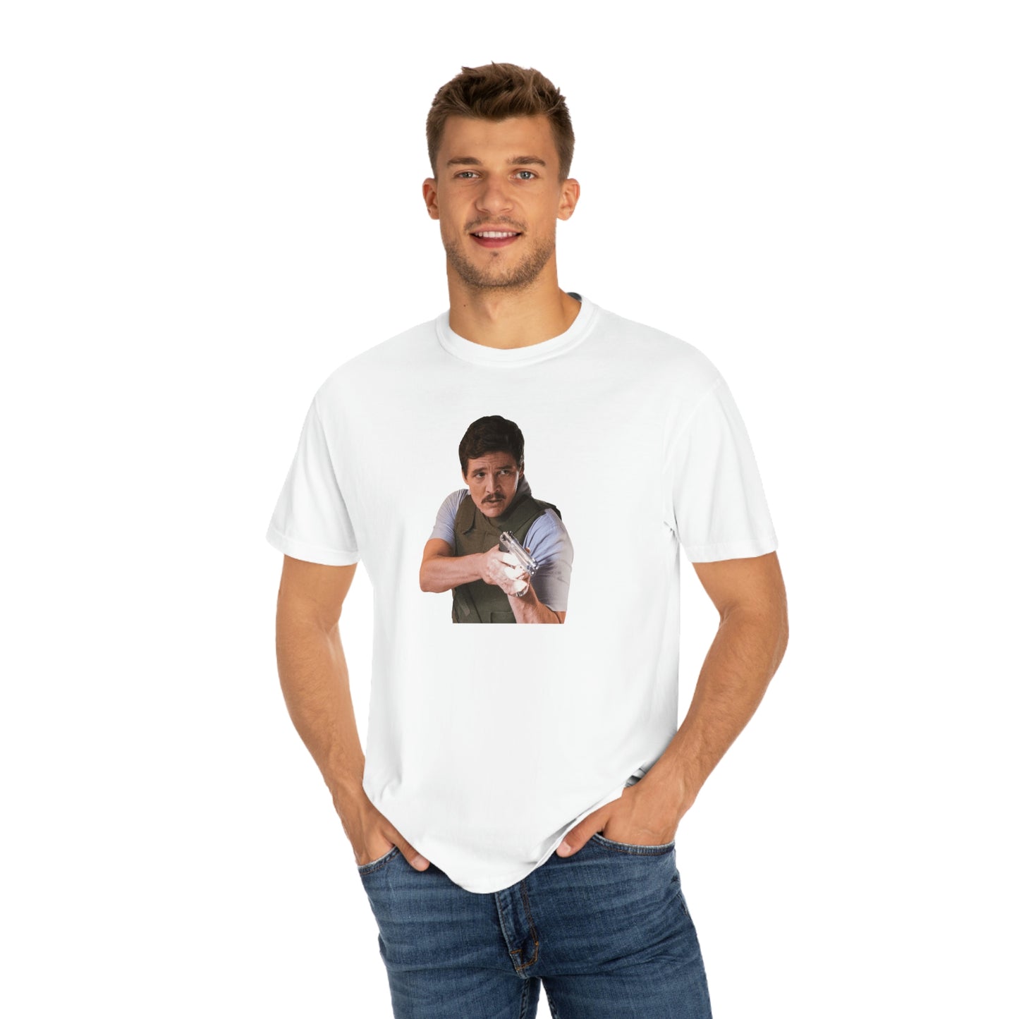 Pedro Pascal Gun Tshirt